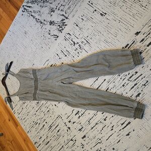 Express Green Sleeveless Jumpsuit